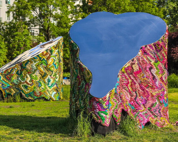 'we are nomads, we are dreamers' shows at socrates sculpture park in new york