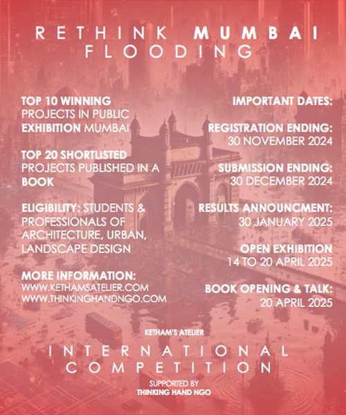 Rethink Mumbai Flooding: Open International Competition and Exhibition