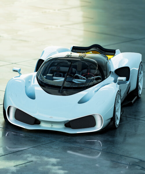 NILU hypercar revives the style of muscle drift vehicles and F1 racers at monterey car week