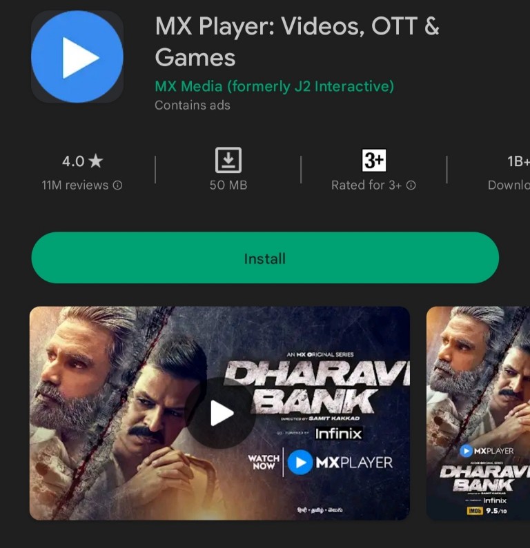 mx players movie dekhne ka apps