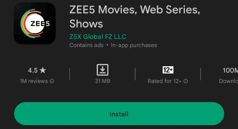 zee5 movies dekhne wala apps