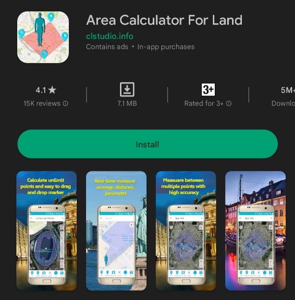 Area Calculator for Land