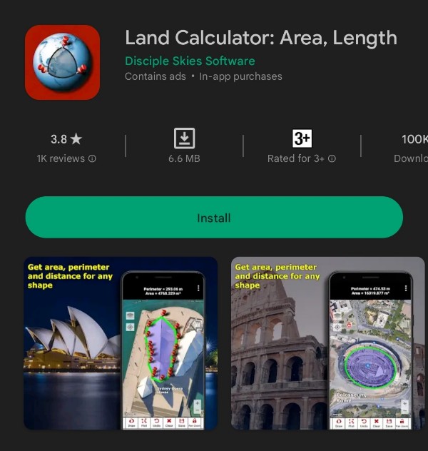 Land Calculator